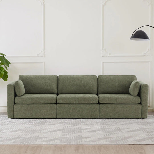 Mia Oversized Modular Sectional Fabric Sofa