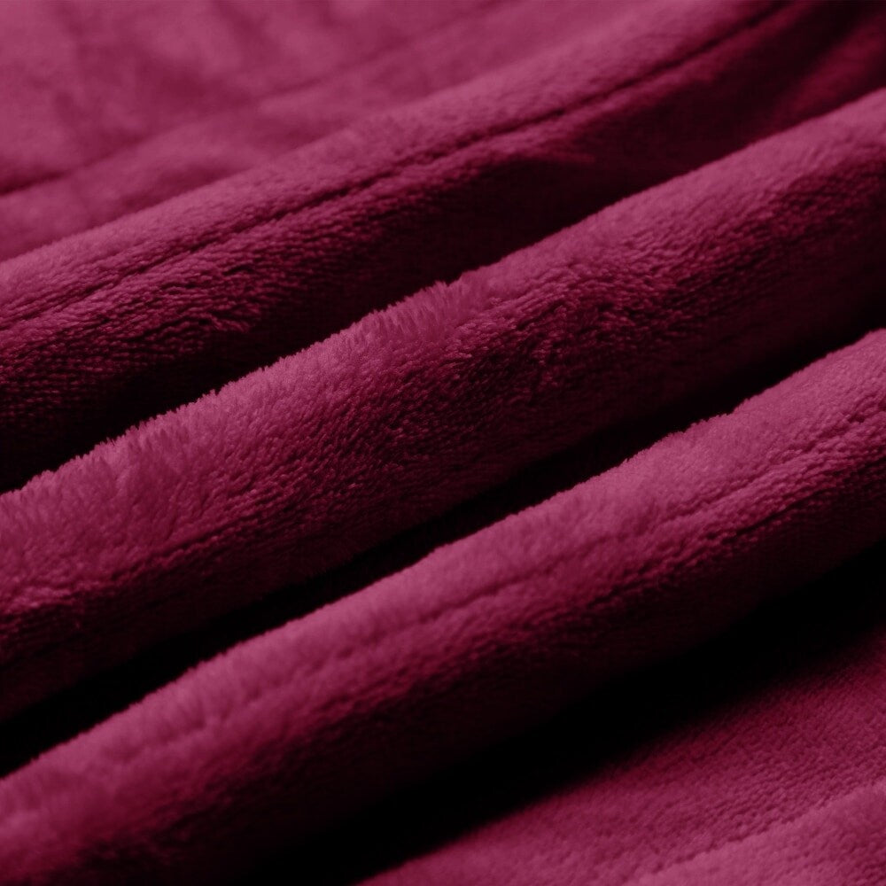 Flannel Electric Heated Blanket with Controller