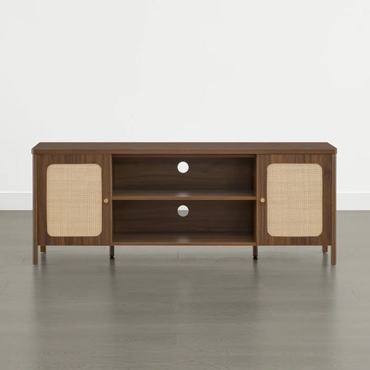 62" Bohemian TV Stand Modern Media Console Entertainment Center