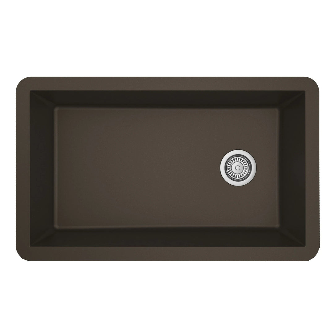 Undermount Quartz Single-Bowl Kitchen Sink