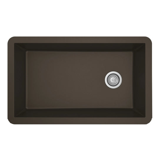 Undermount Quartz Single-Bowl Kitchen Sink