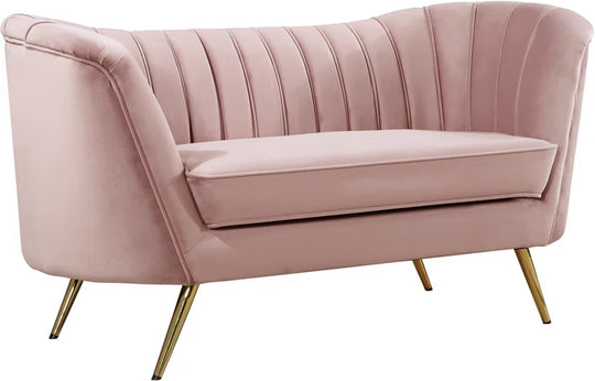 Tiberius 65'' Velvet Loveseat