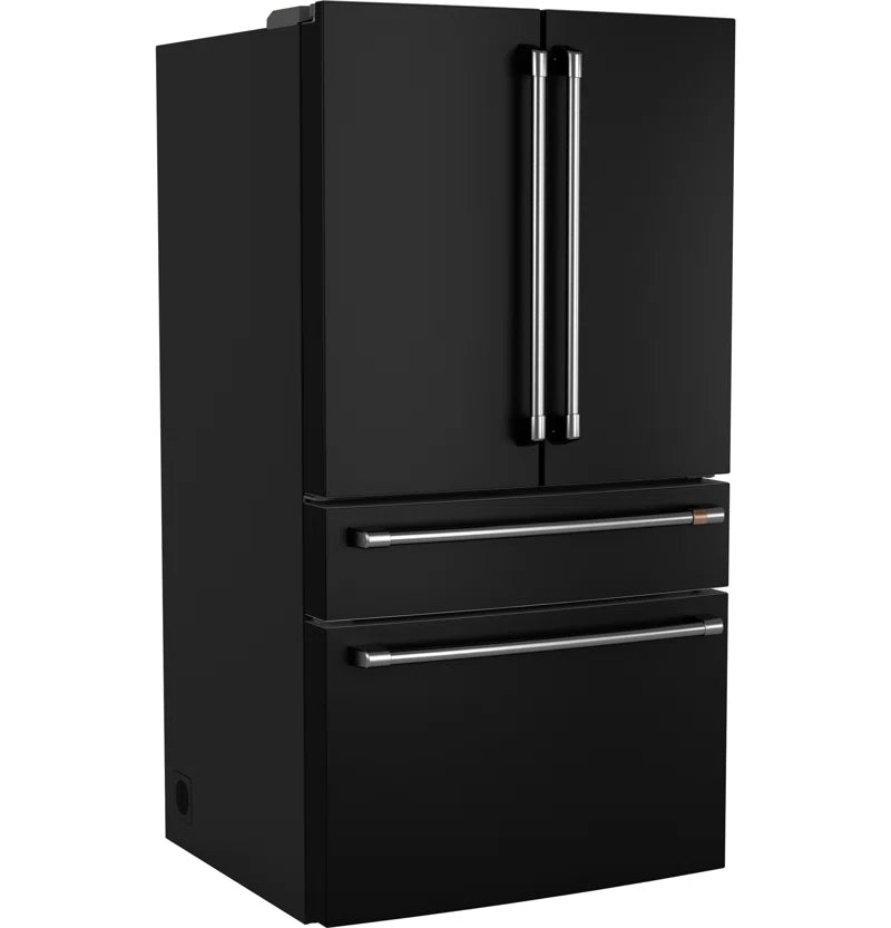 ENERGY STAR 23.2 Cu. Ft. Smart Counter-Depth 4-Door French-Door Refrigerator with Dual-Dispense Autofill Pitcher