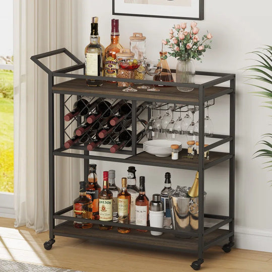 Guinna Metal Bar Cart