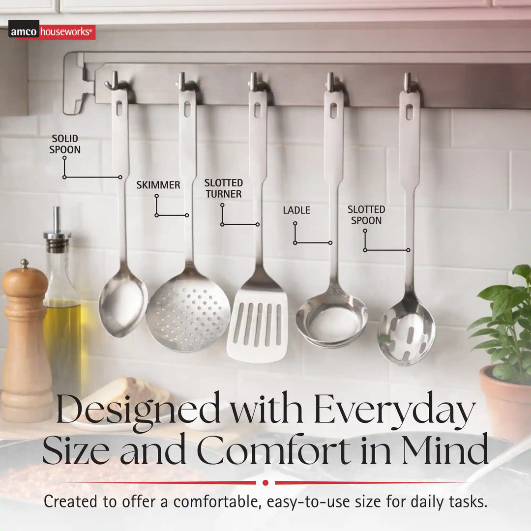5 Piece Utensil Set - 14 In