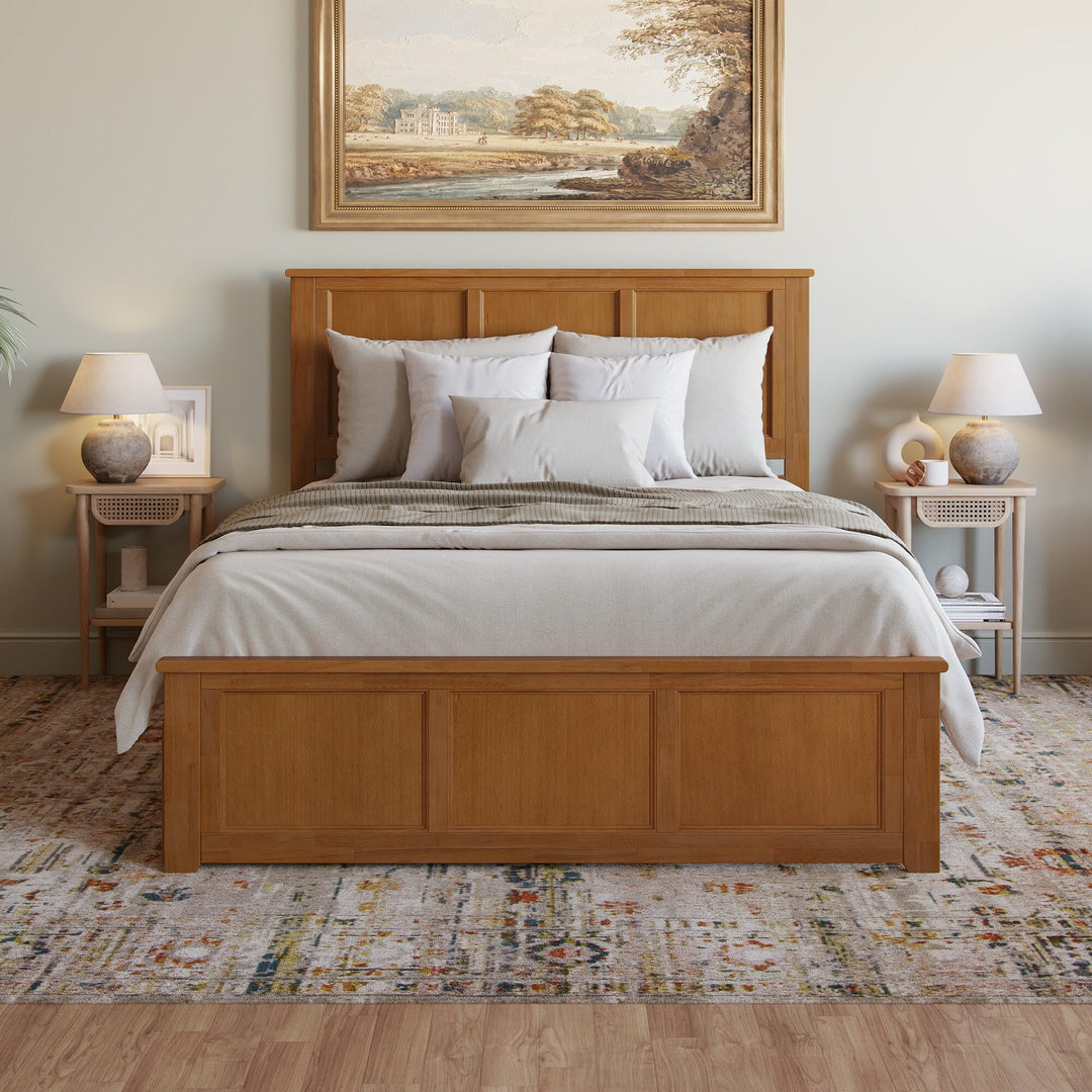 Madison Platform Bed with Matching Footboard & Trundle