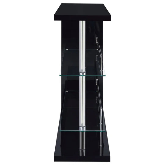 Kwesi Rectangular 2-Shelf Bar Unit - Only Bar Included