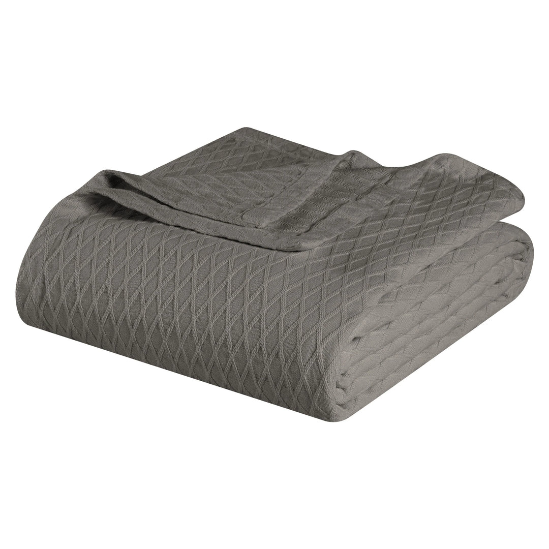 Diamond Weave All-Season Bedding Cotton Blanket