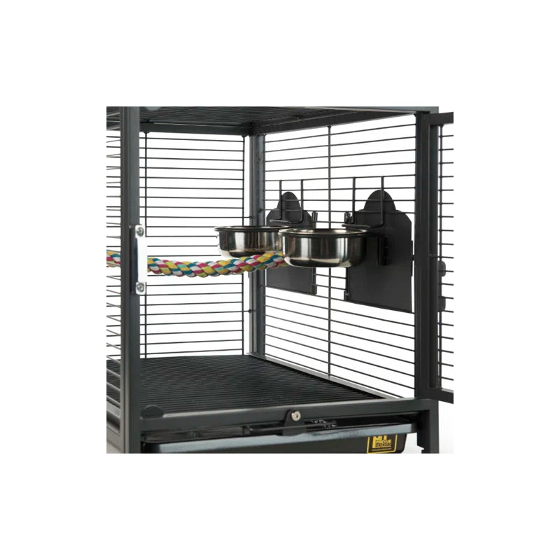 Nicki 25'' Steel Play Top Travel Bird Cage with Perch