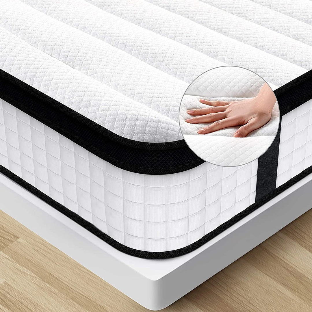 Comfort Support Innerspring Hybird Mattress in a Box, Multiple Sizes