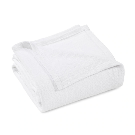 Waffle Weave Honeycomb Knit Soft Cotton Blanket
