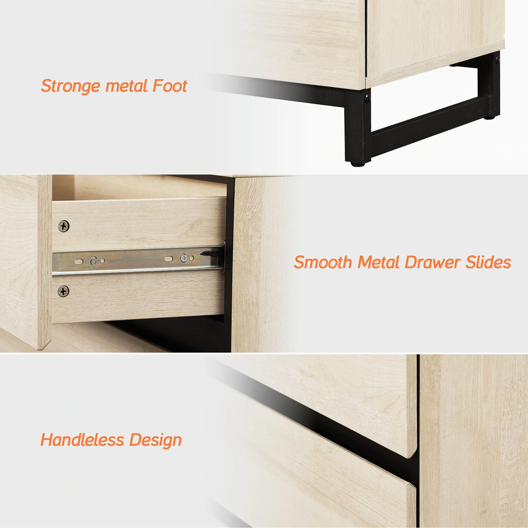 Modern TV Stand for Tvs up to 120 Inches, 4-In-1 Media Console with 6 Drawers and Adjustable Shelves, Entertainment Center