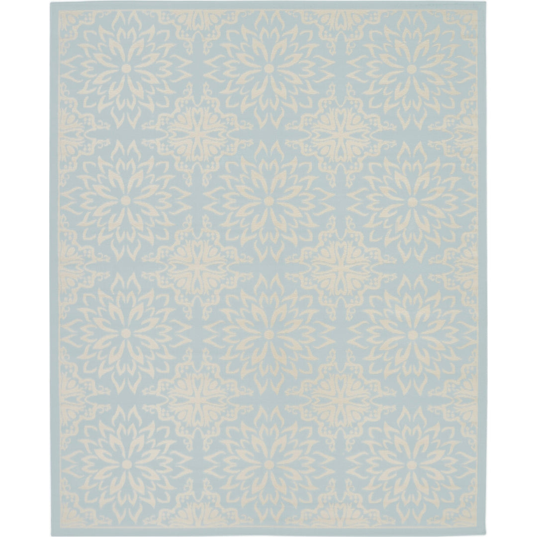 Jubilant Floral Medallion Area Rug