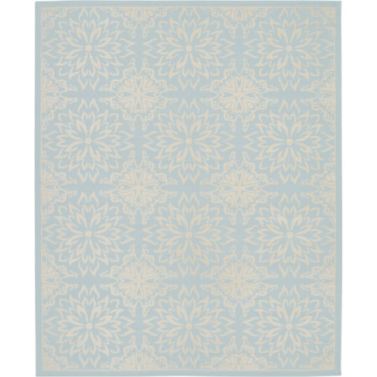 Jubilant Floral Medallion Area Rug