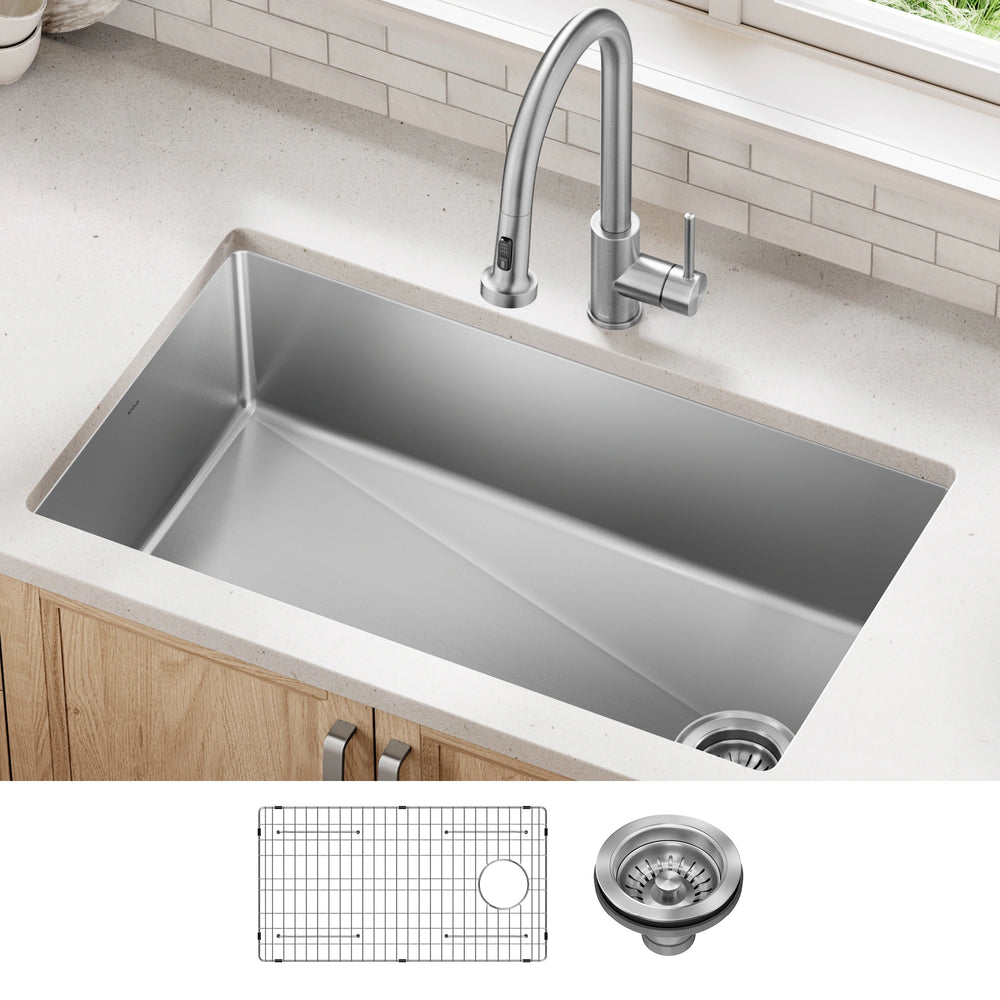 Fairlane Undermount 18 Gauge Stainless Steel Kitchen Sink