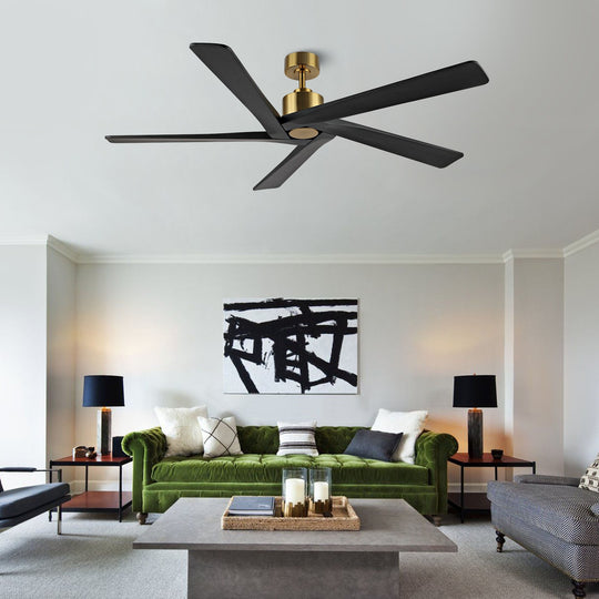 54 Inch DC Motor Indoor Ceiling Fan without Lights