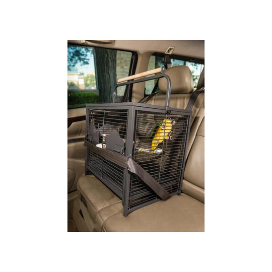 Nicki 25'' Steel Play Top Travel Bird Cage with Perch