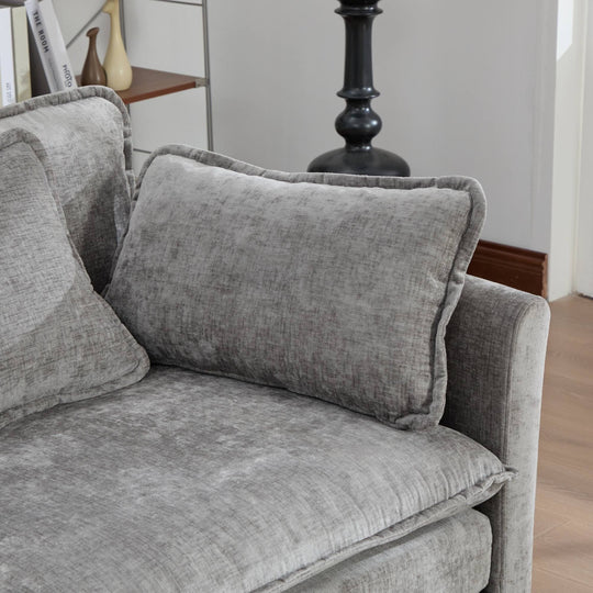 Cloud Sofa Loveseat,Modern Sectional Couch,Comfy Double Layer Upholstered Seat Cushion