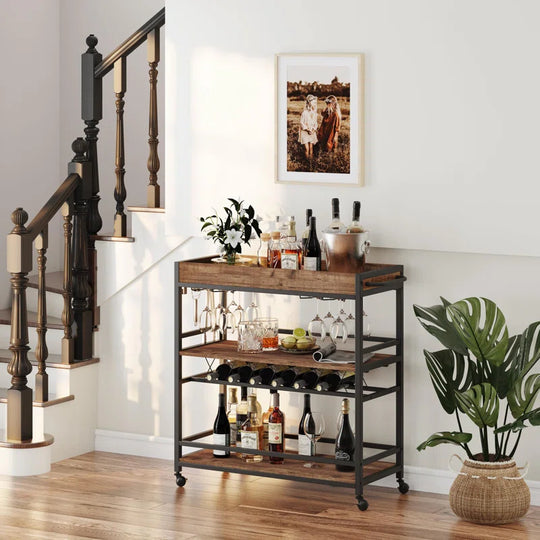Aust Metal Bar Cart