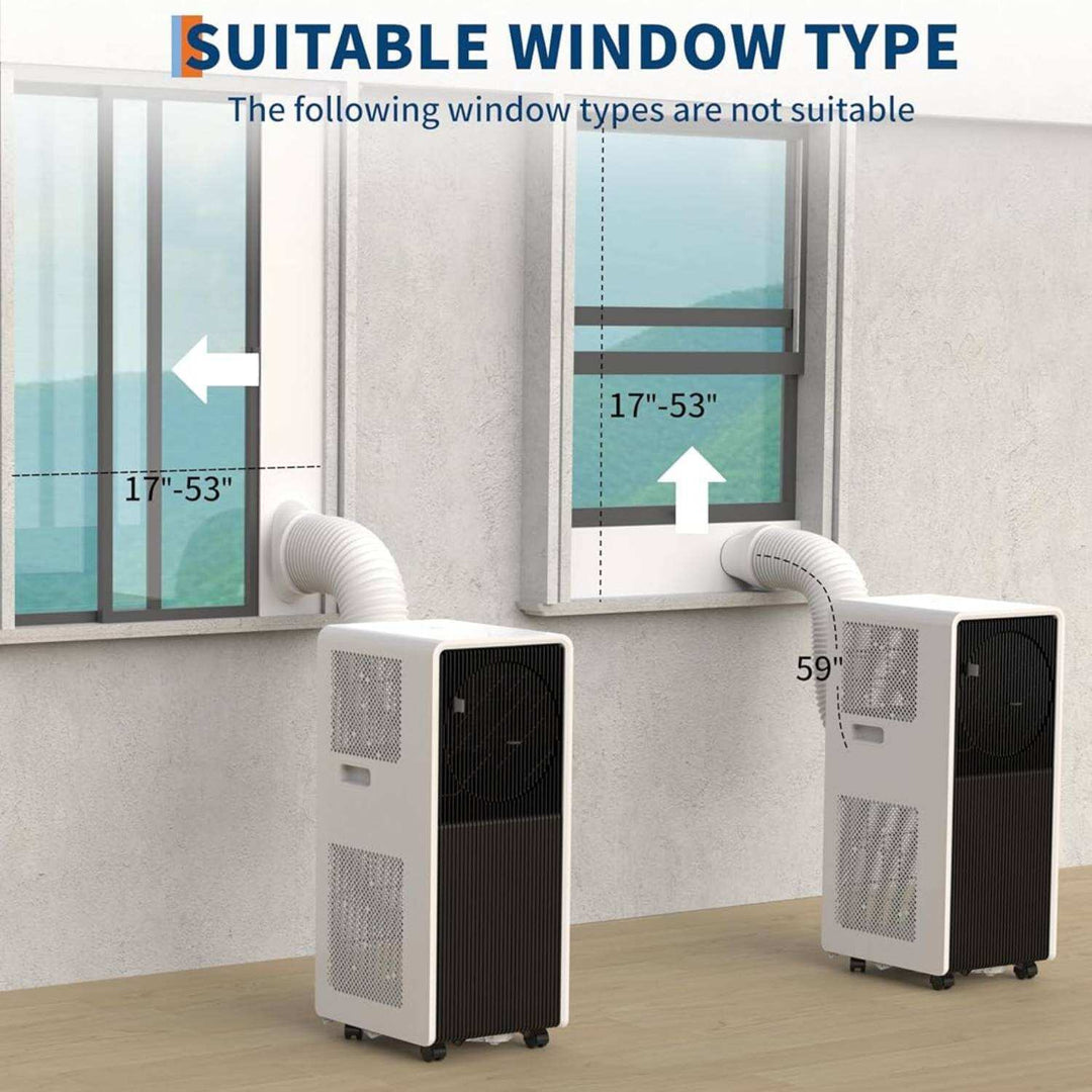 3-In-1 14000 Btus Portable Air Conditioner for Rooms up to 600-750 Sq.Ft.