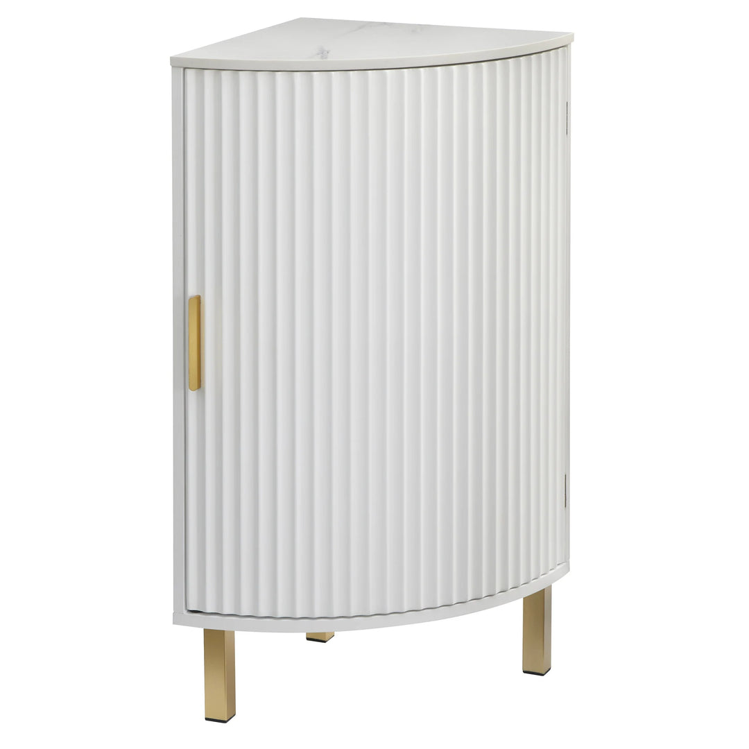 Dorion Corner Channel Front Cabinet