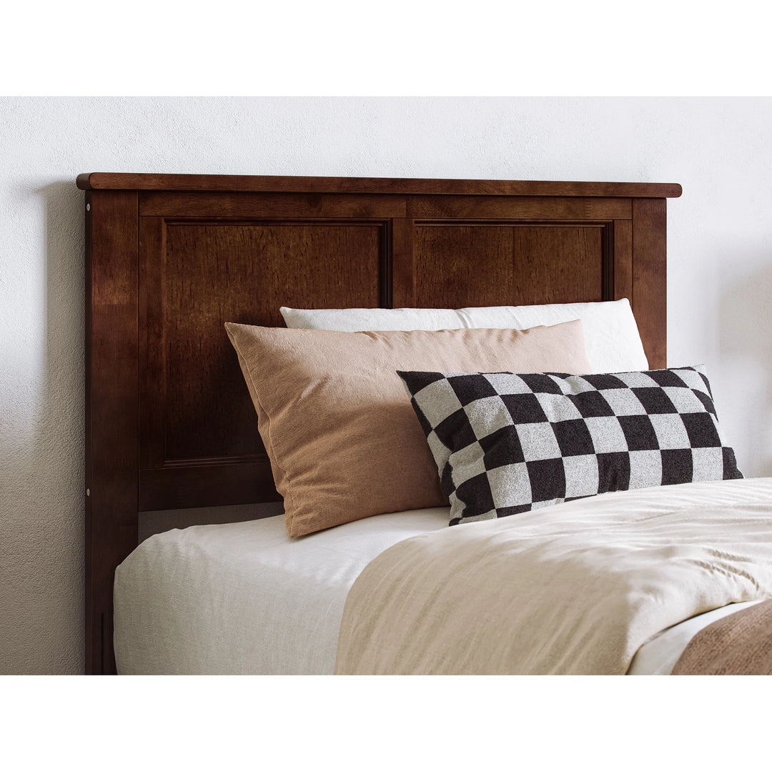 Charlotte Solid Wood Low Profile Platform Bed with Matching Footboard