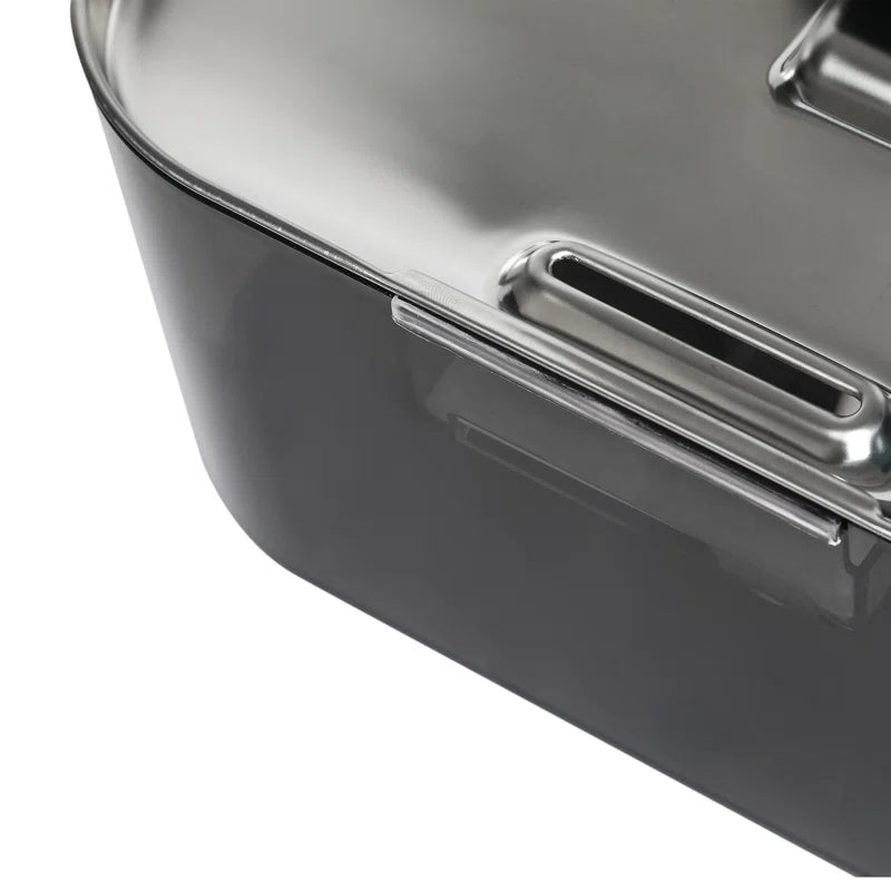 Automatic Pet Water Fountain, 2.8L, Stainless Steel & PC