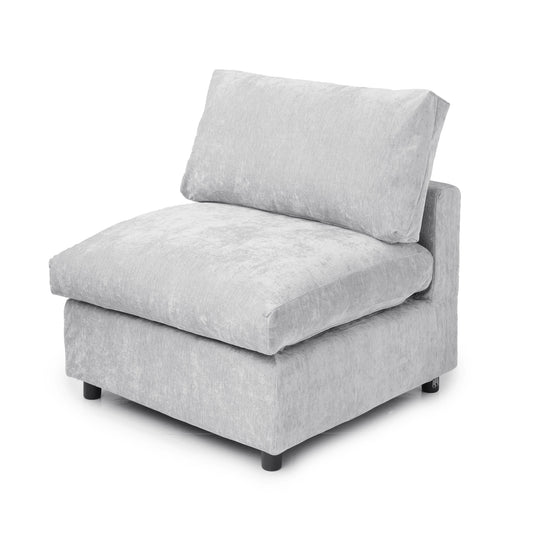 Modern Cloud Sectional Couches for Living Room Set, Chenille U-Shaped Sofa Couch