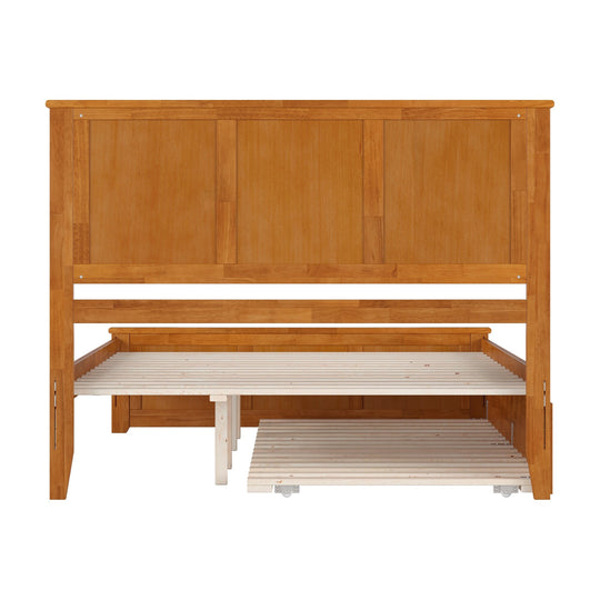Madison Platform Bed with Matching Footboard & Trundle