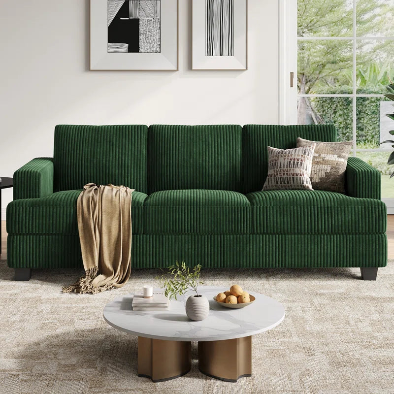89 Inch Sofa Couch, Fabric 3 Seater Sofa for Living Room Apartment Office