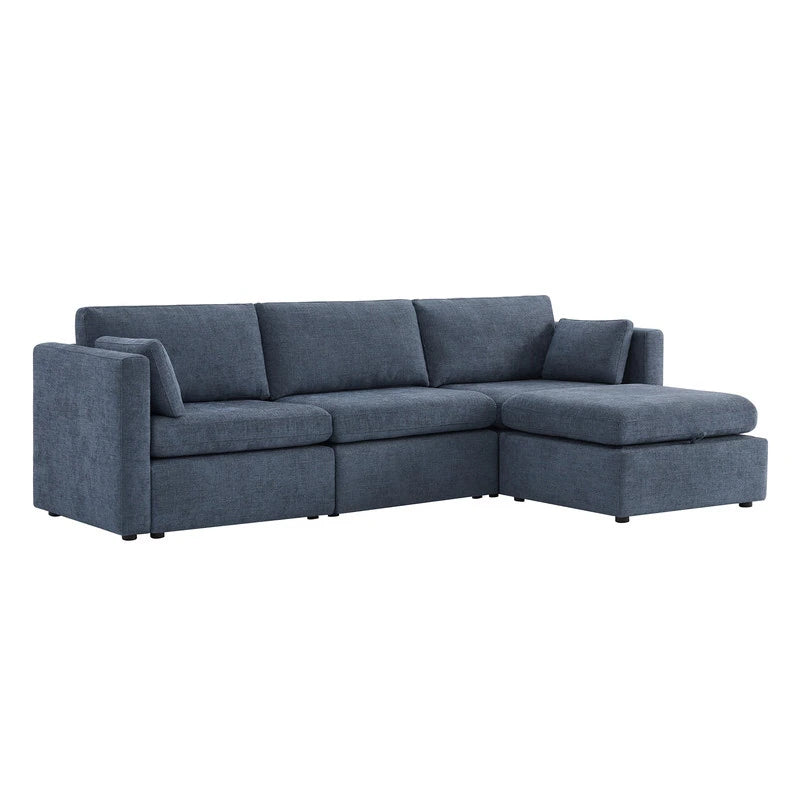 Mia Oversized Modular Sectional Fabric Sofa