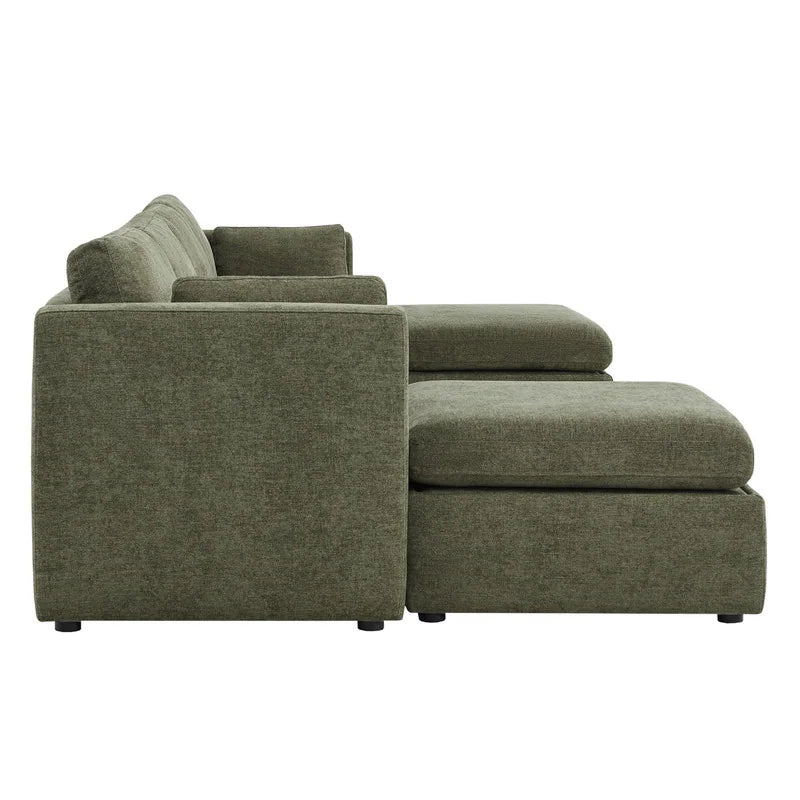 Mia Oversized Modular Sectional Fabric Sofa