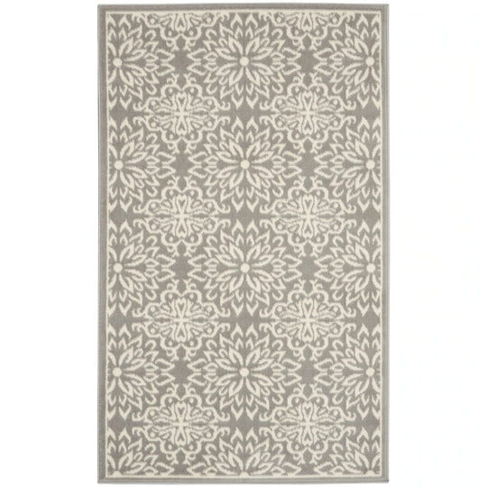 Jubilant Floral Medallion Area Rug