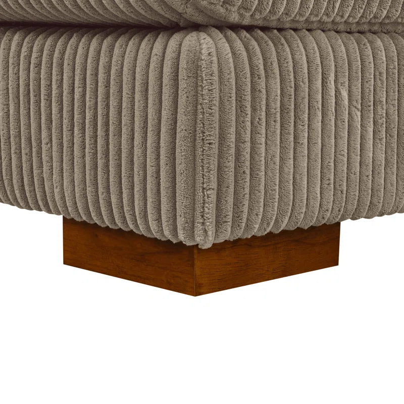 Drinel 90'' Square Arm Sofa