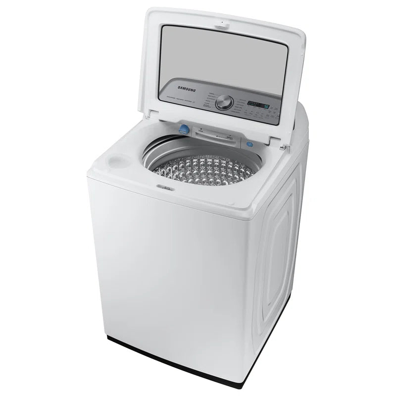 5.2 Cu. Ft. Large Capacity Top Load Smart Washer and 7.4 Cu. Ft. Smart Electric Dryer with Steam Sanitize+