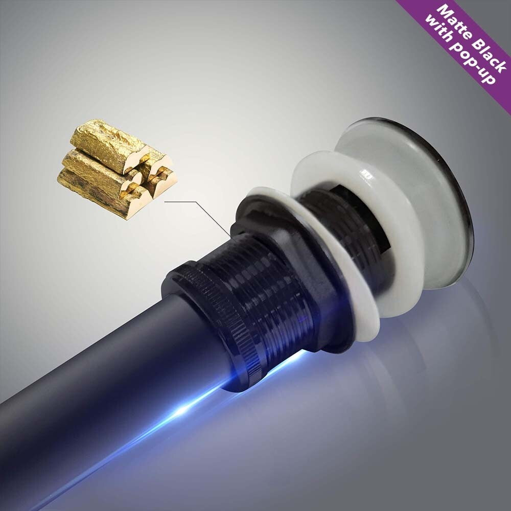 Luxury Single Hole Bathroom Faucet