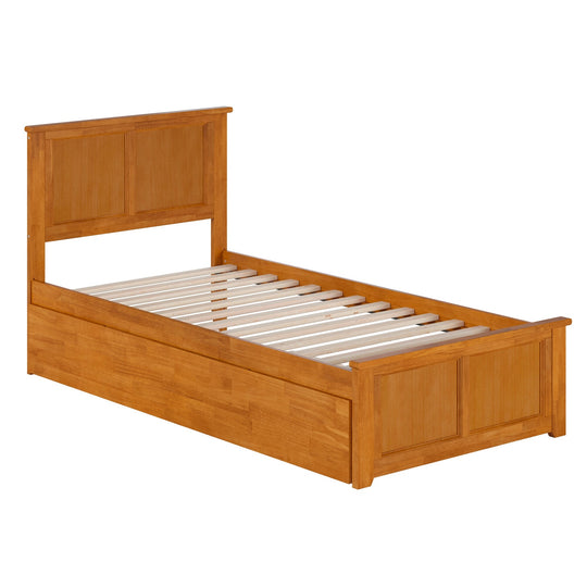 Madison Platform Bed with Matching Footboard & Trundle