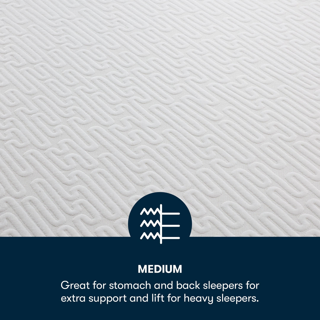 Sheep Dreams 12" Medium Memory Foam Mattress in a Box