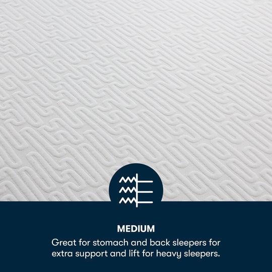 Sheep Dreams 12" Medium Memory Foam Mattress in a Box