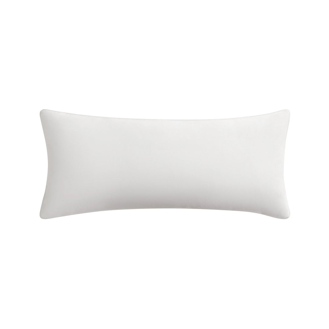 Silver Rhinestone Pillow 16" X 36"