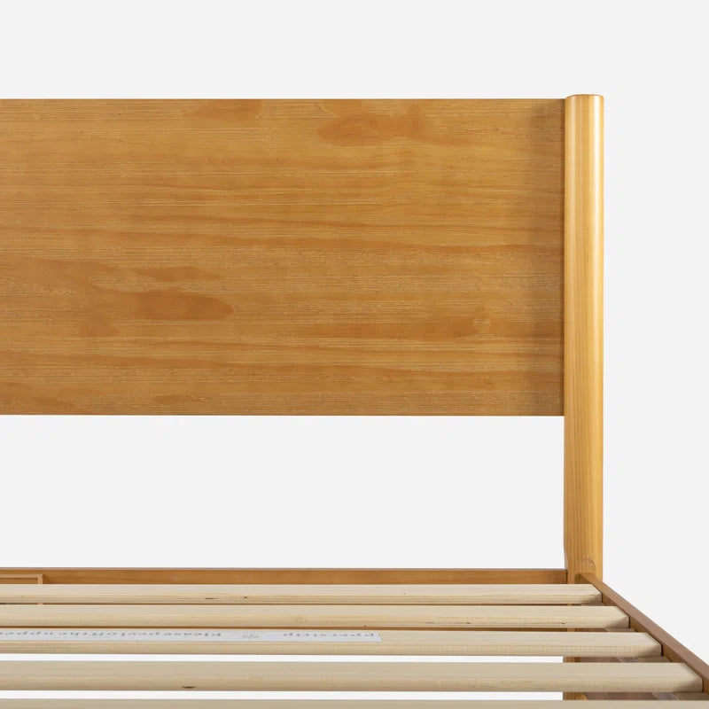 Whitman Low Profile Mid-Century Modern Platform Bed
