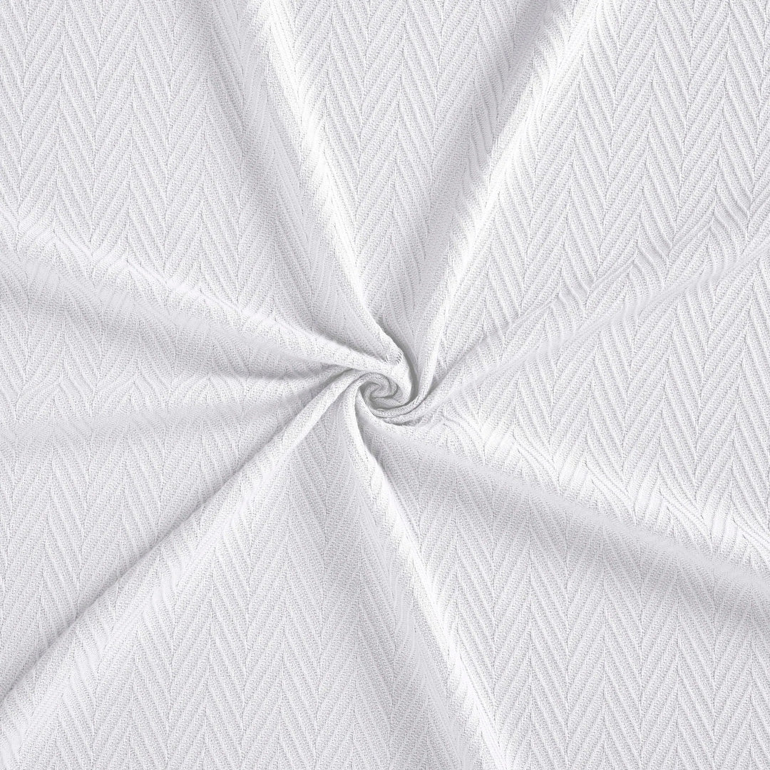 Metro Zig-Zag Chevron All-Season Bedding Cotton Blanket