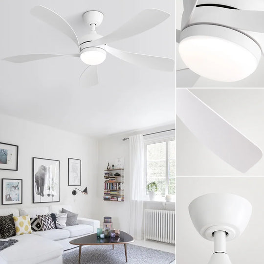 Sofucor 45/52 Inch Ceiling Fan with Remote & Lights Quiet DC Motor 5 Blade High CFM Modern Fan