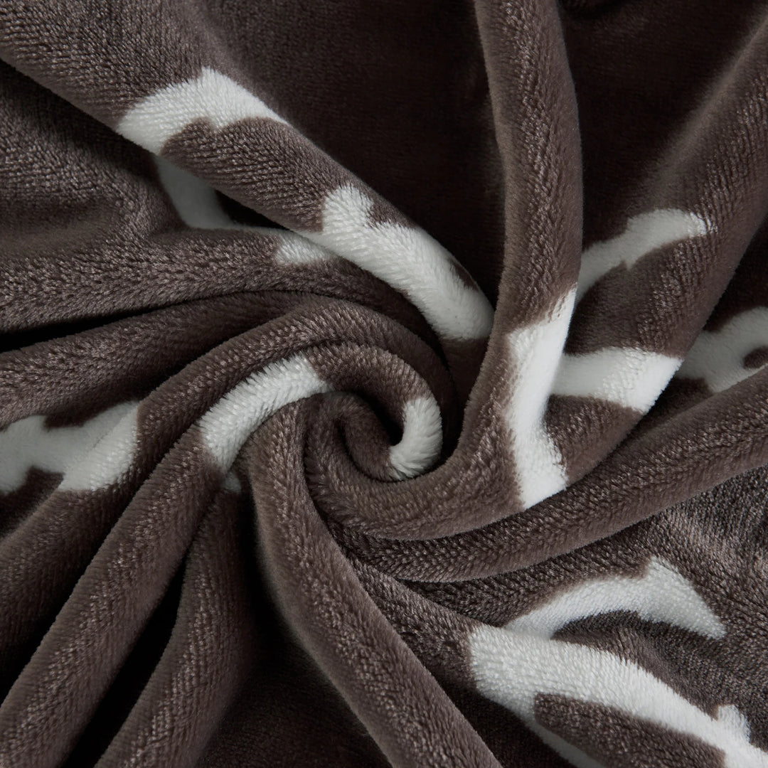 Luxuriously Velvety Plush Blanket Soft Lightweight Blanket