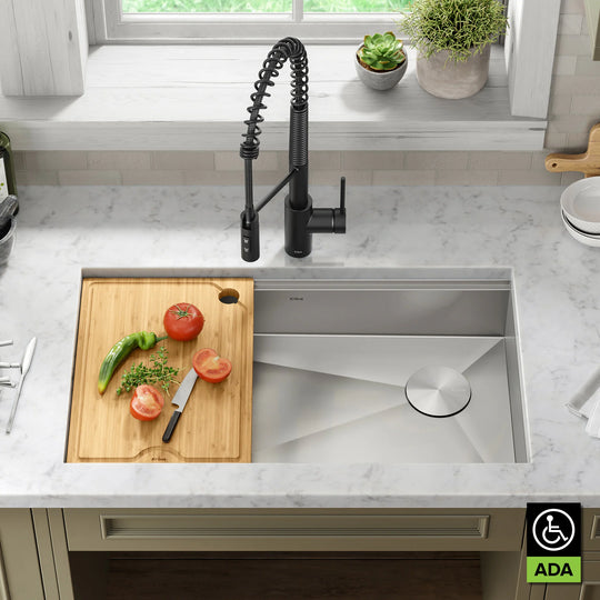 Kore Workstation Undermount Stainless Steel Kitchen Sink