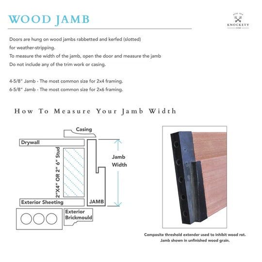 4 Lite TDL Mahogany Slab Front Door