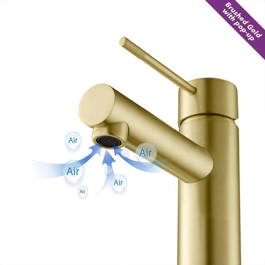 Luxury Single Hole Bathroom Faucet