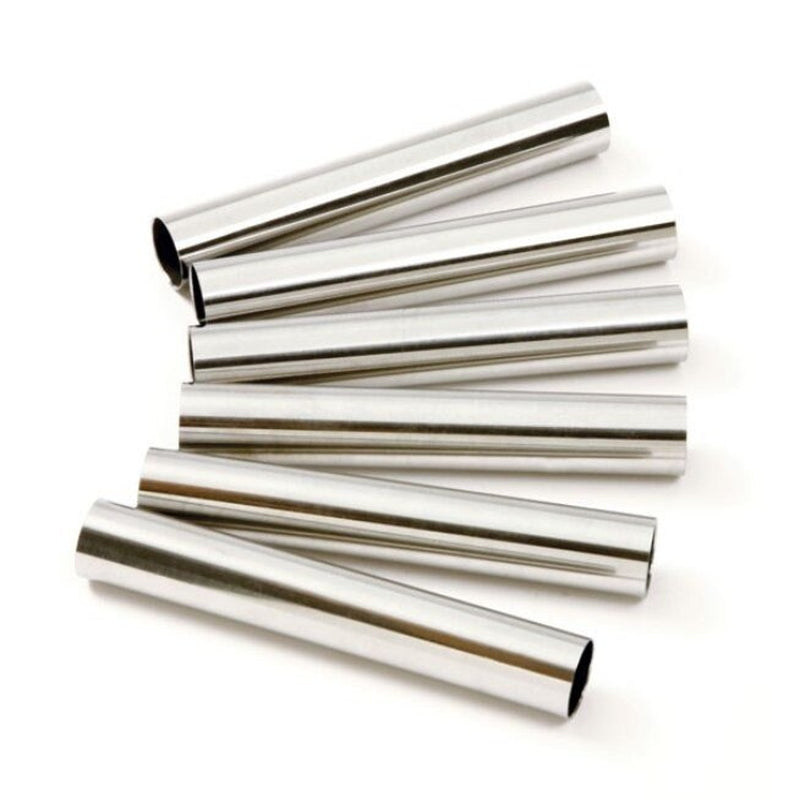 6Pc Mini Cannoli Pastry Stainless Steel Baking Forms Set