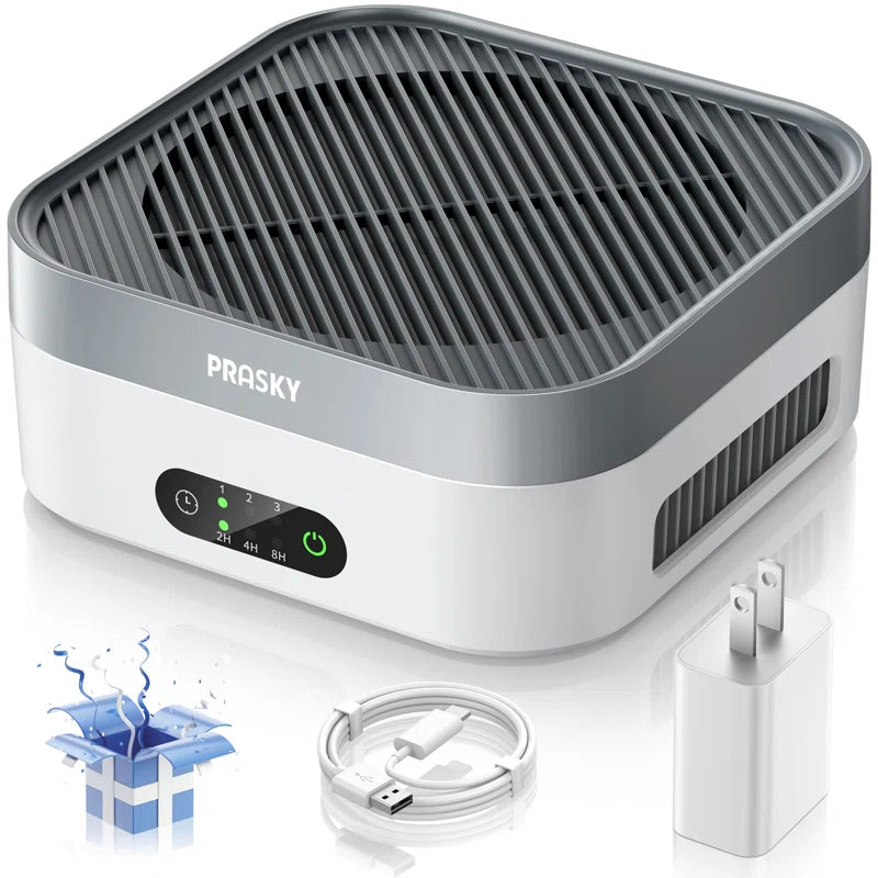 Air Purifier for Home – True HEPA Filter for Pets, Smoke & Allergies | 600 Sq Ft Coverage | Ultra-Quiet & Portable for Bedroom/Travel