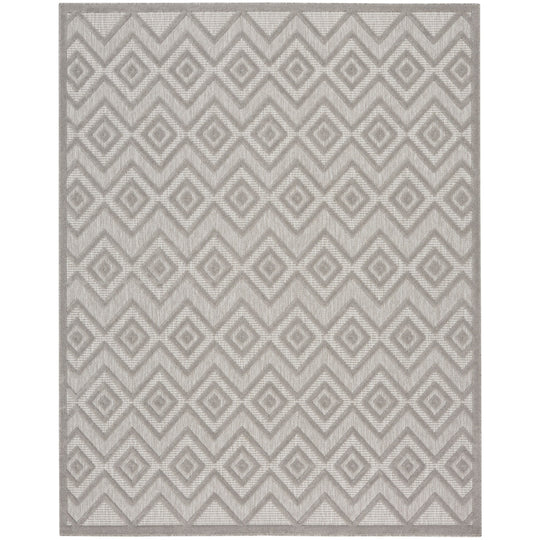 Versatile Indoor/Outdoor Geometric Flatweave Area Rug